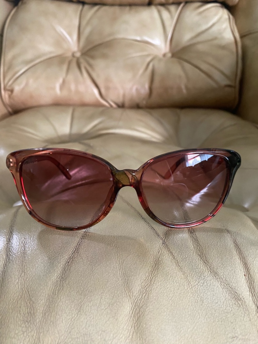 Gucci Sunglasses Floral Full Inclusion Women's Cat Eye 3635 - Picture 8 of 16